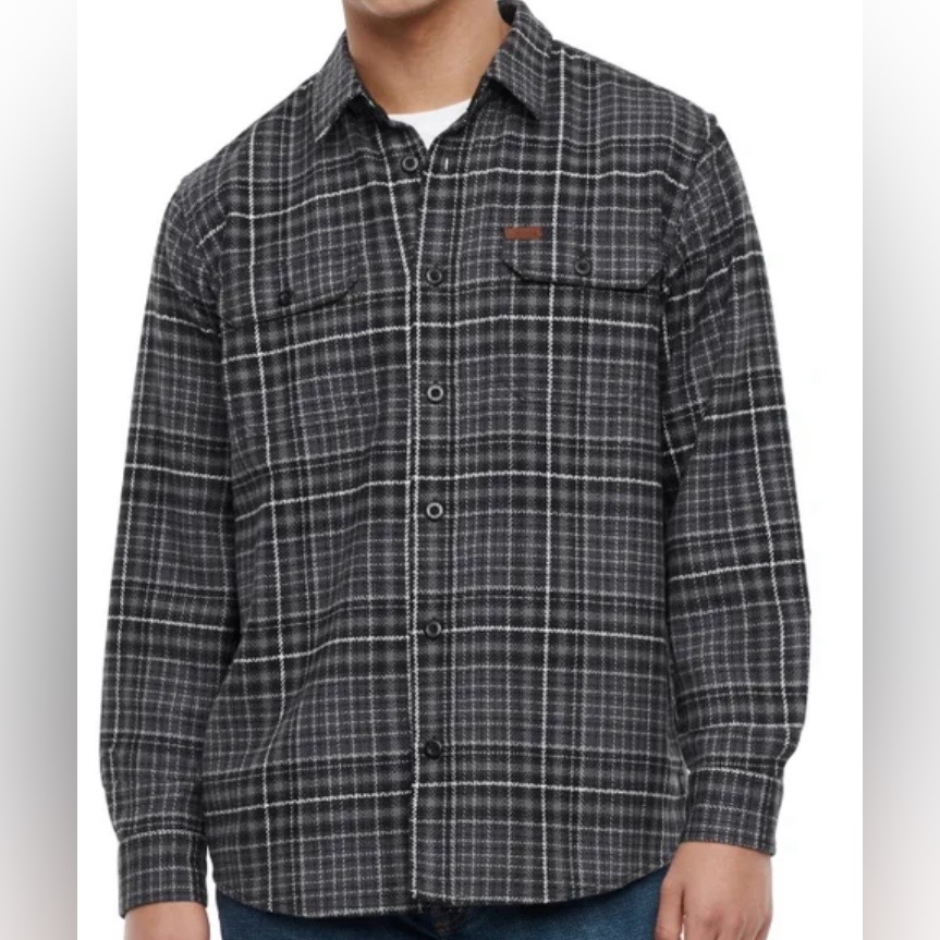 Brand New Orvis Heavyweight Flannel Mens Shirt Size Large Retail 89